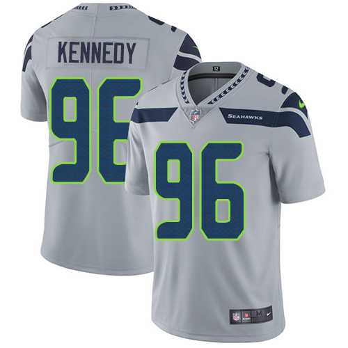 Nike Seattle Seahawks #96 Cortez Kennedy Grey Alternate NFL Vapor Untouchable Limited Jersey,We sell and wholesale Nike Seattle Seahawks #96 Cortez Kennedy Grey Alternate NFL Vapor Untouchable Limited Jersey on line form chian!